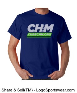 Cotton Team CHM Shirt - Royal Blue Design Zoom